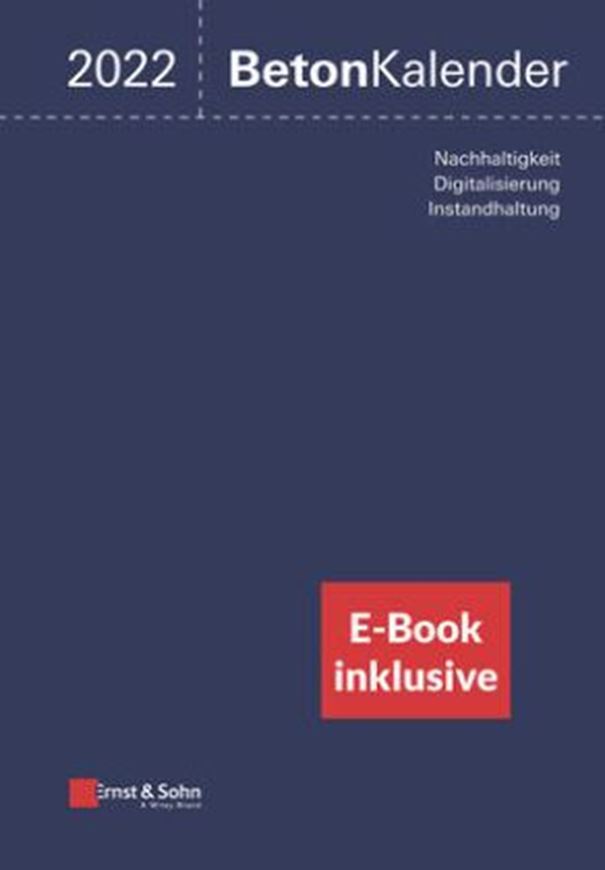 Beton-Kalender 2022 eBundle Print + PDF EINZELBEZUG