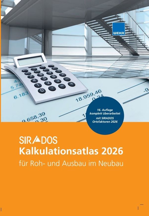 SIRADOS Kalkulationsatlas 2026 Neubau