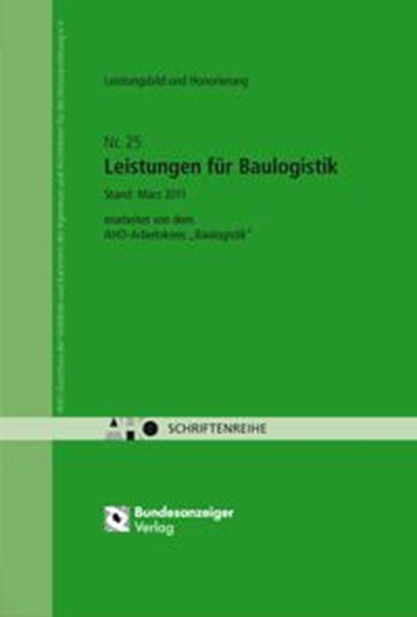 AHO Nr. 25 / Leistungen für Baulogistik
