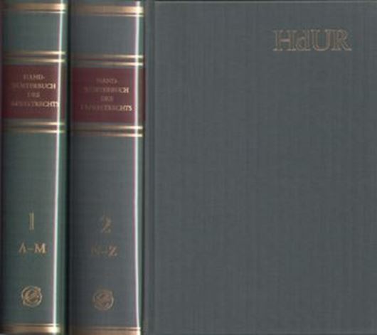 Handworterbuch des Umweltrechts HdUR   