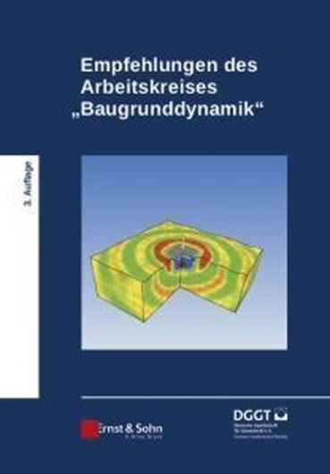 Empfehlungen des Arbeitskreises "Baugrunddynamik"