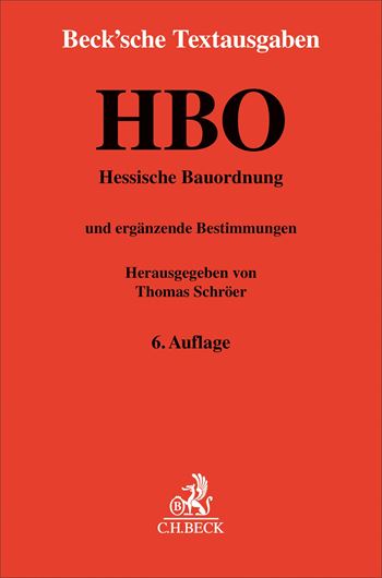 Hessische Bauordnung. HBO