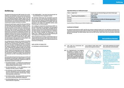 Bayerische Bauordnung im Bild