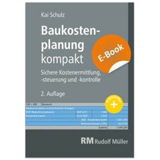Baukostenplanung kompakt EBOOK