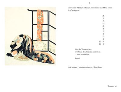 Haiku der Jahreszeiten.