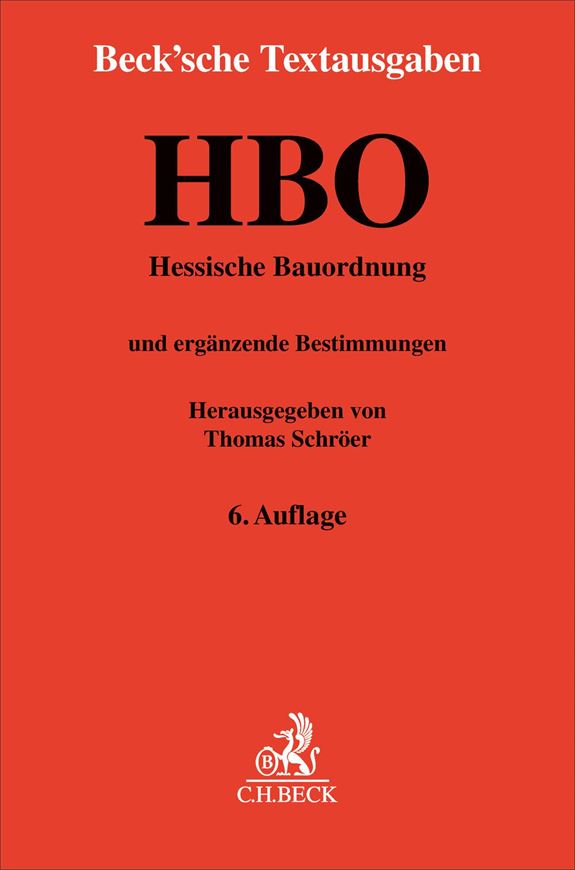Hessische Bauordnung. HBO