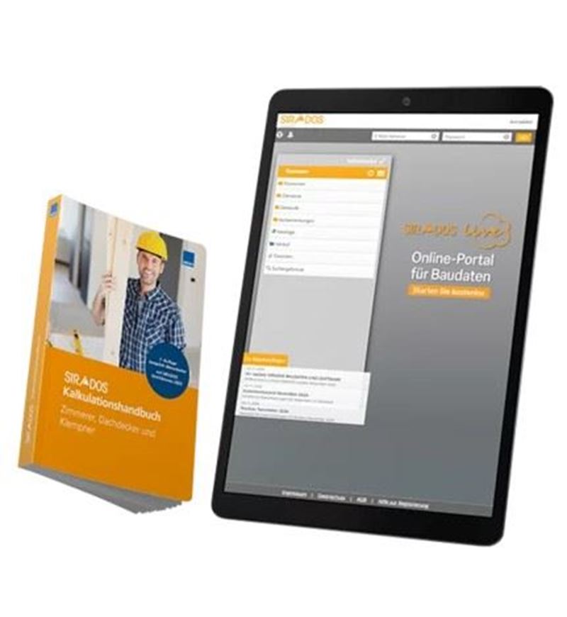 SIRADOS Kalkulationshandbuch 2026  BUNDLE mit Online-Version