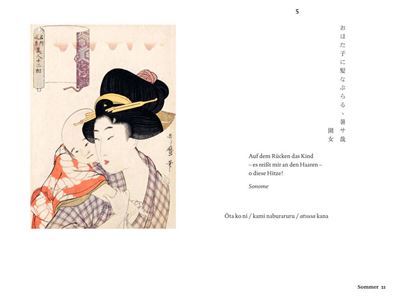 Haiku der Jahreszeiten.