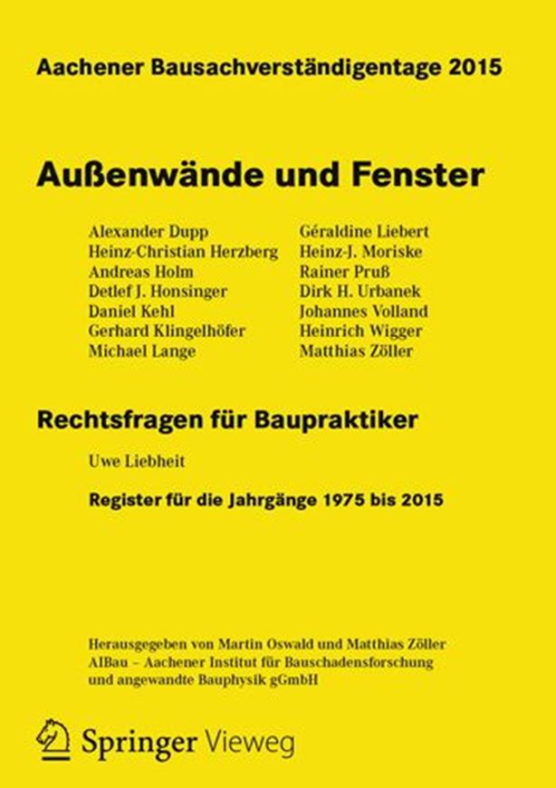 Aachener Bausachverständigentage 2015