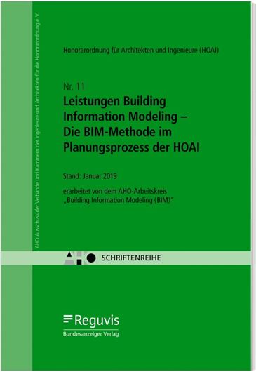 AHO - Heft 11 - Leistungen Building Information Modeling