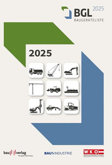 BGL Baugeräteliste 2025