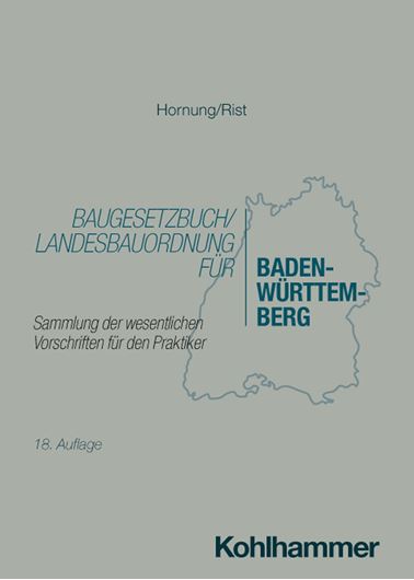 Baugesetzbuch/Landesbauordnung für Baden-Württemberg