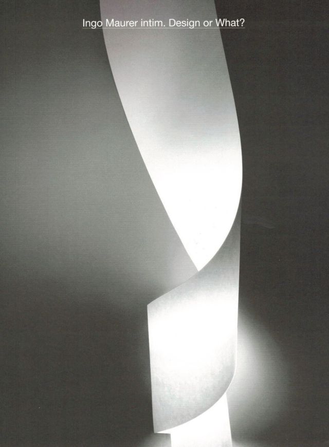 Ingo Maurer intim. Design or What?