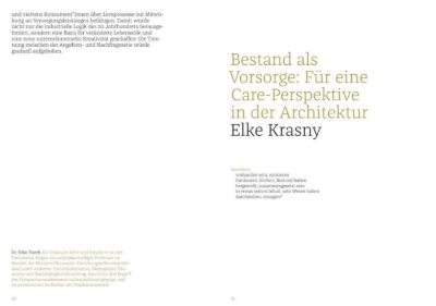 Sorge um den Bestand