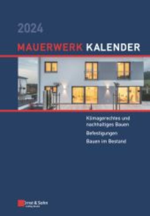 Mauerwerk-Kalender 2024 Einzelbezug