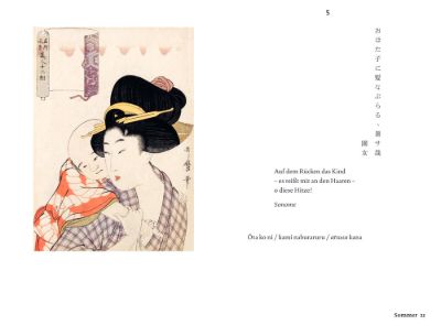 Haiku der Jahreszeiten.
