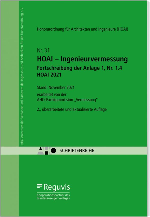 AHO Heft 31 - Ingenieurvermessung