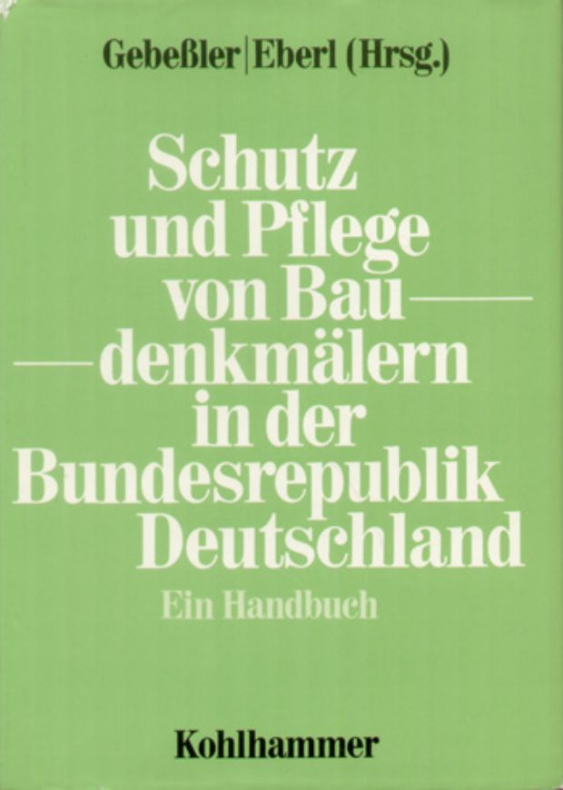 Schutz und Pflege von Baudenkmälern in der Bundesrepublik Deutschland