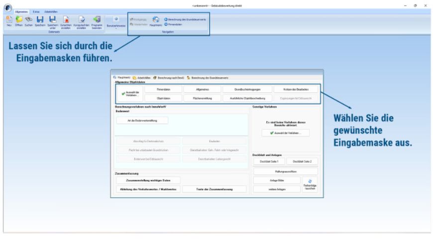 Gebäudebewertung direkt - Jahreslizenz ONLINE
