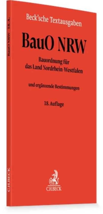 Bauordnung für das Land Nordrhein-Westfalen. BauO NRW
